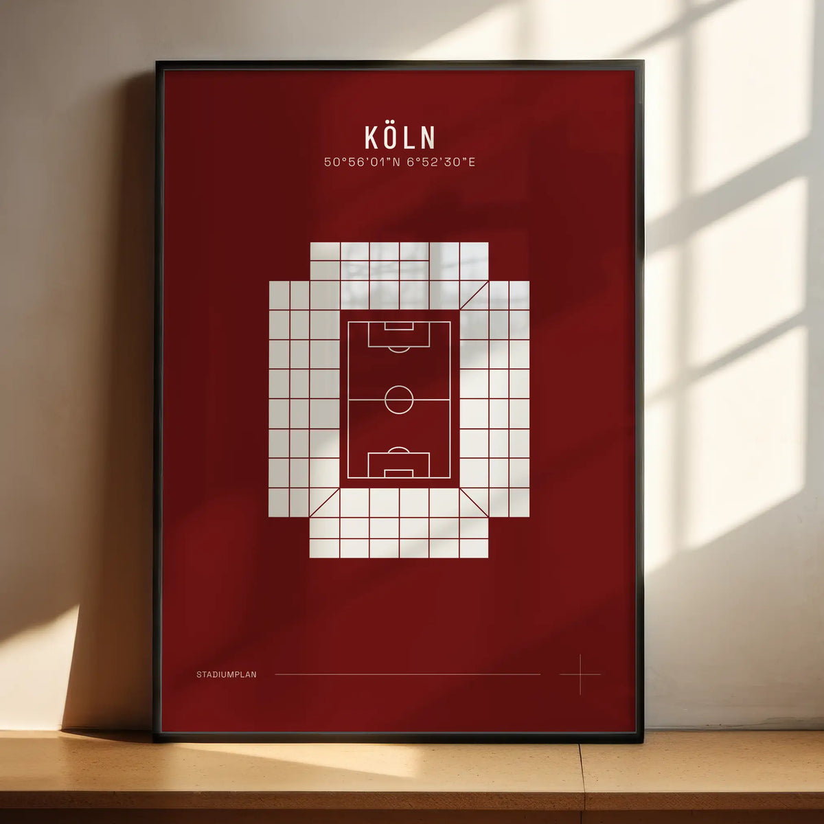 Köln — Stadionplan DE / 14
