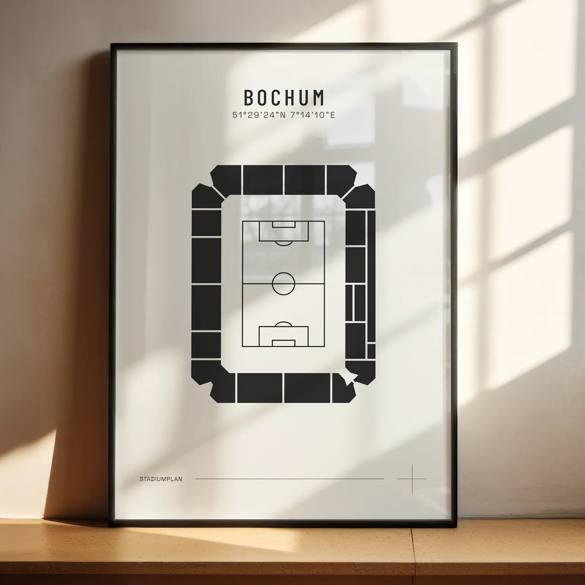 Bochum — Stadionplan DE / 04