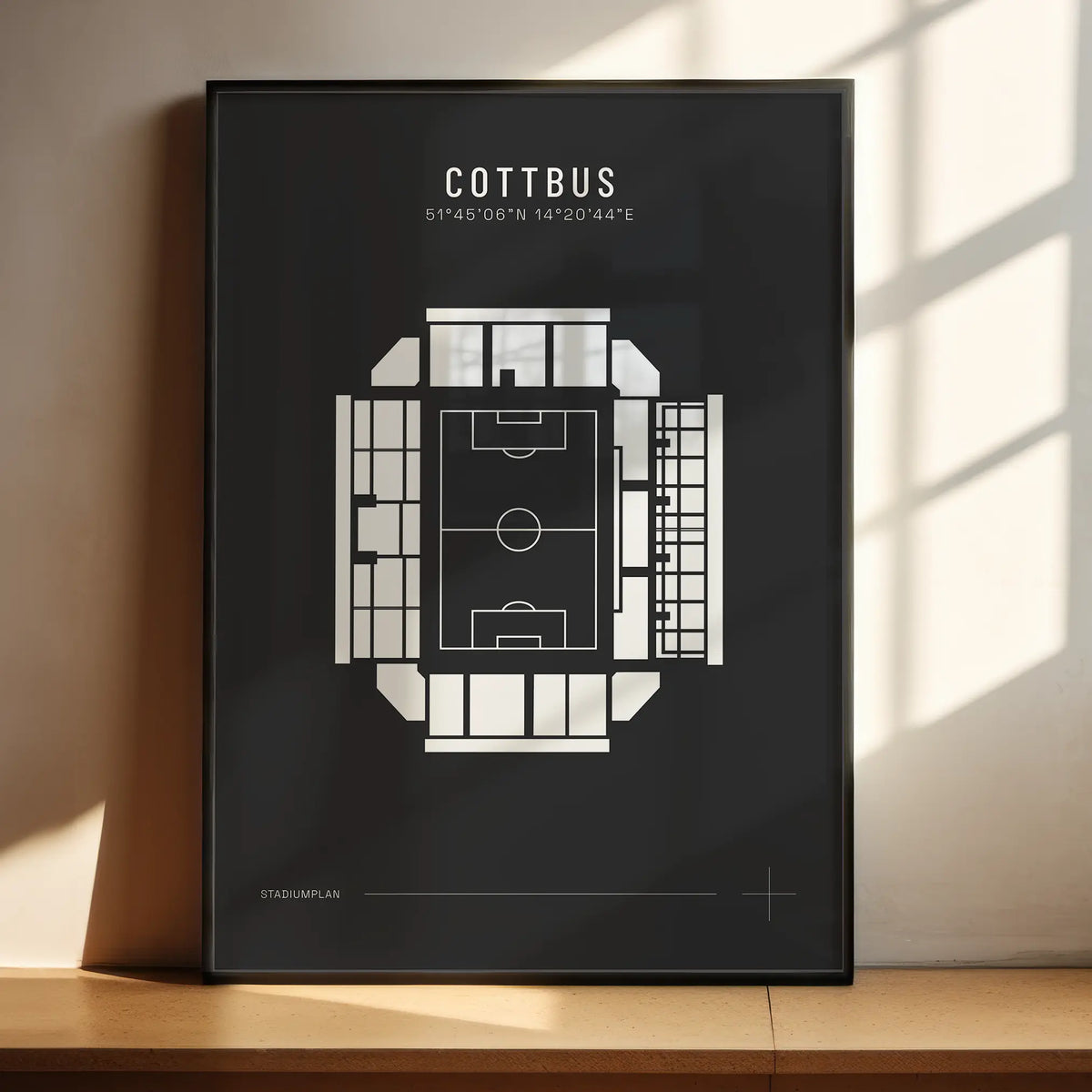 Cottbus — Stadium map EN / 23