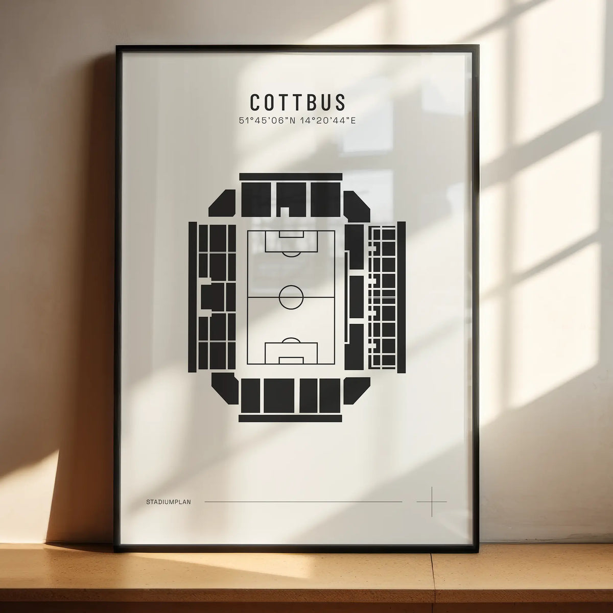 Cottbus — Stadium map EN / 23