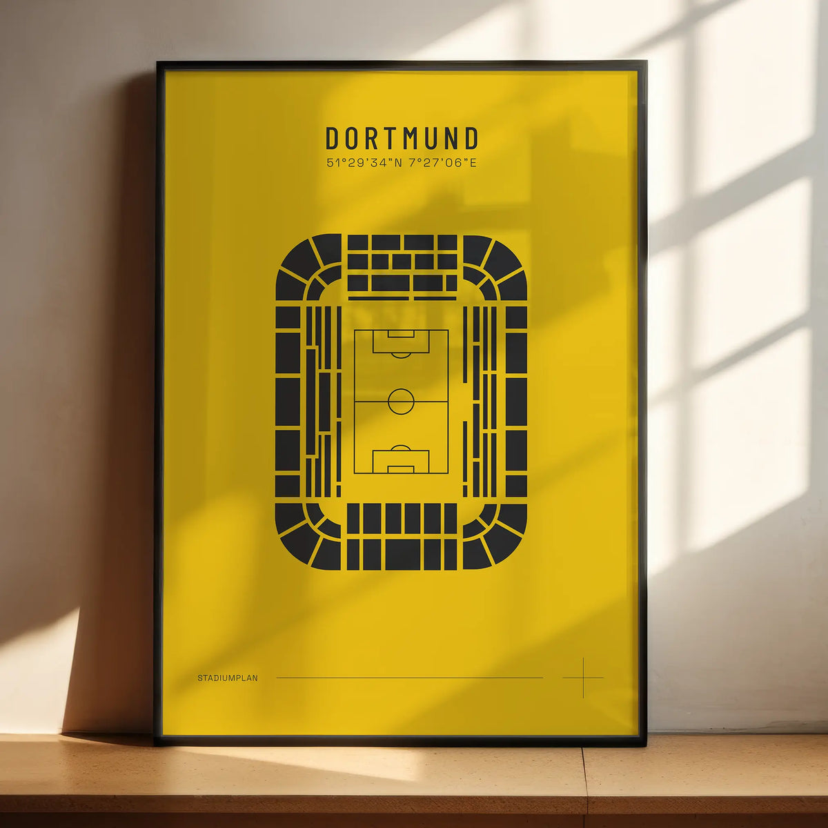 Dortmund — Stadionplan DE / 01