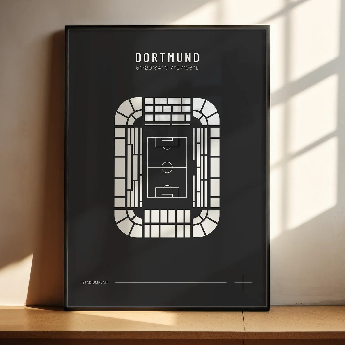 Dortmund — Stadionplan DE / 01
