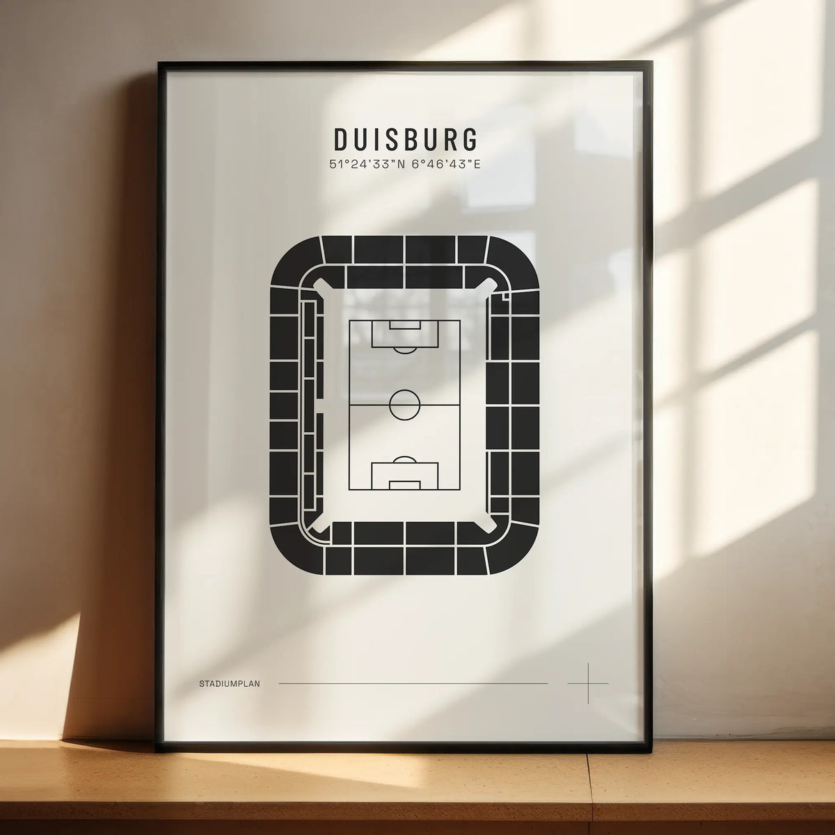 Duisburg — Stadionplan DE / 06