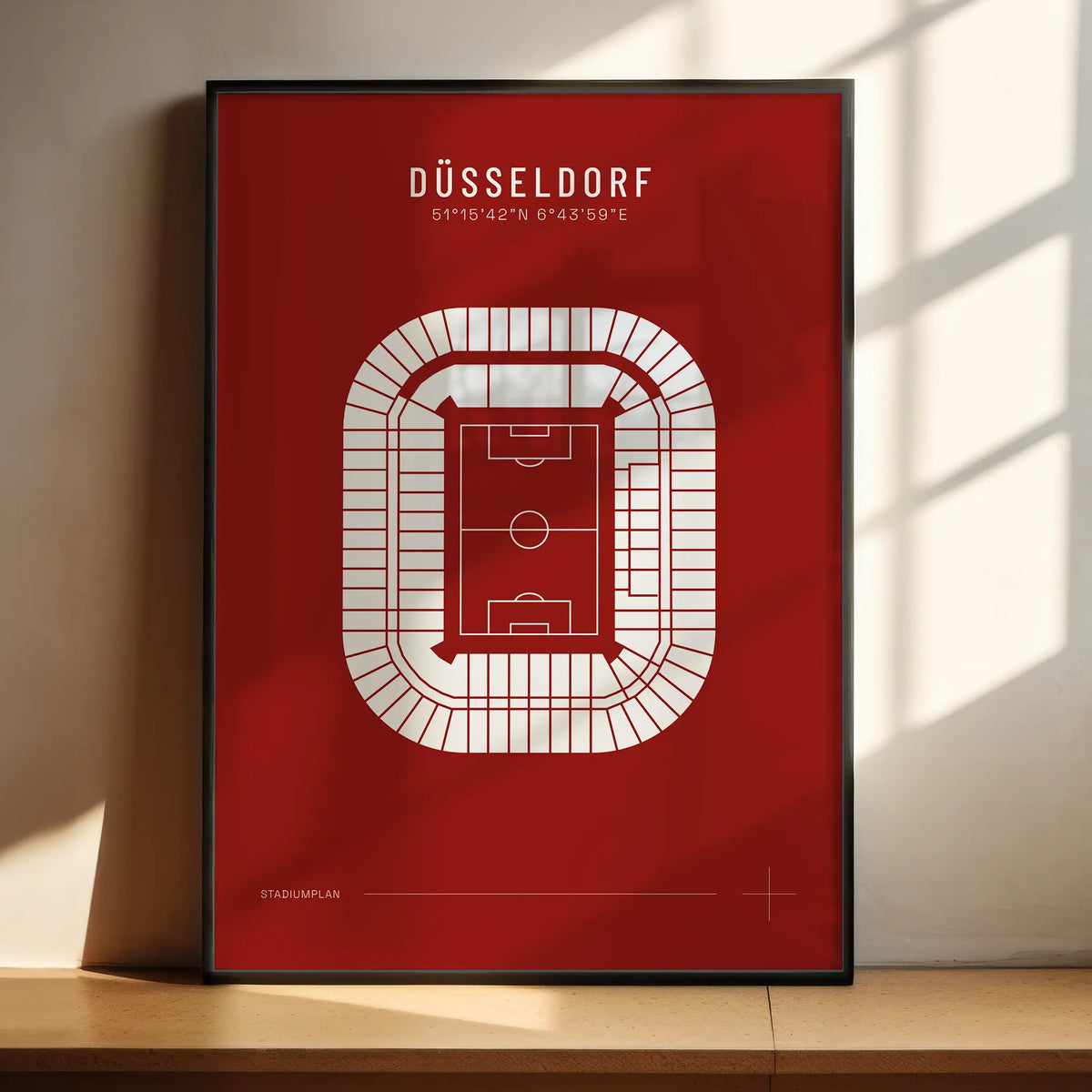 Düsseldorf — Stadionplan DE / 34