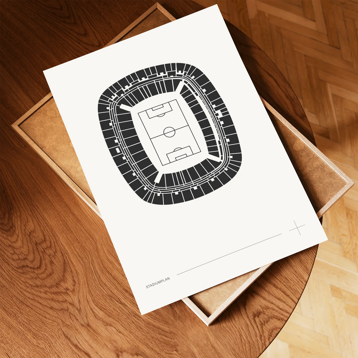 Frankfurt — Stadionplan DE / 08