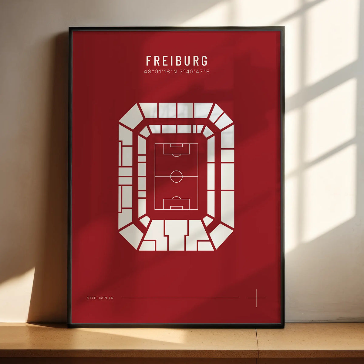 Freiburg — Stadionplan DE / 09