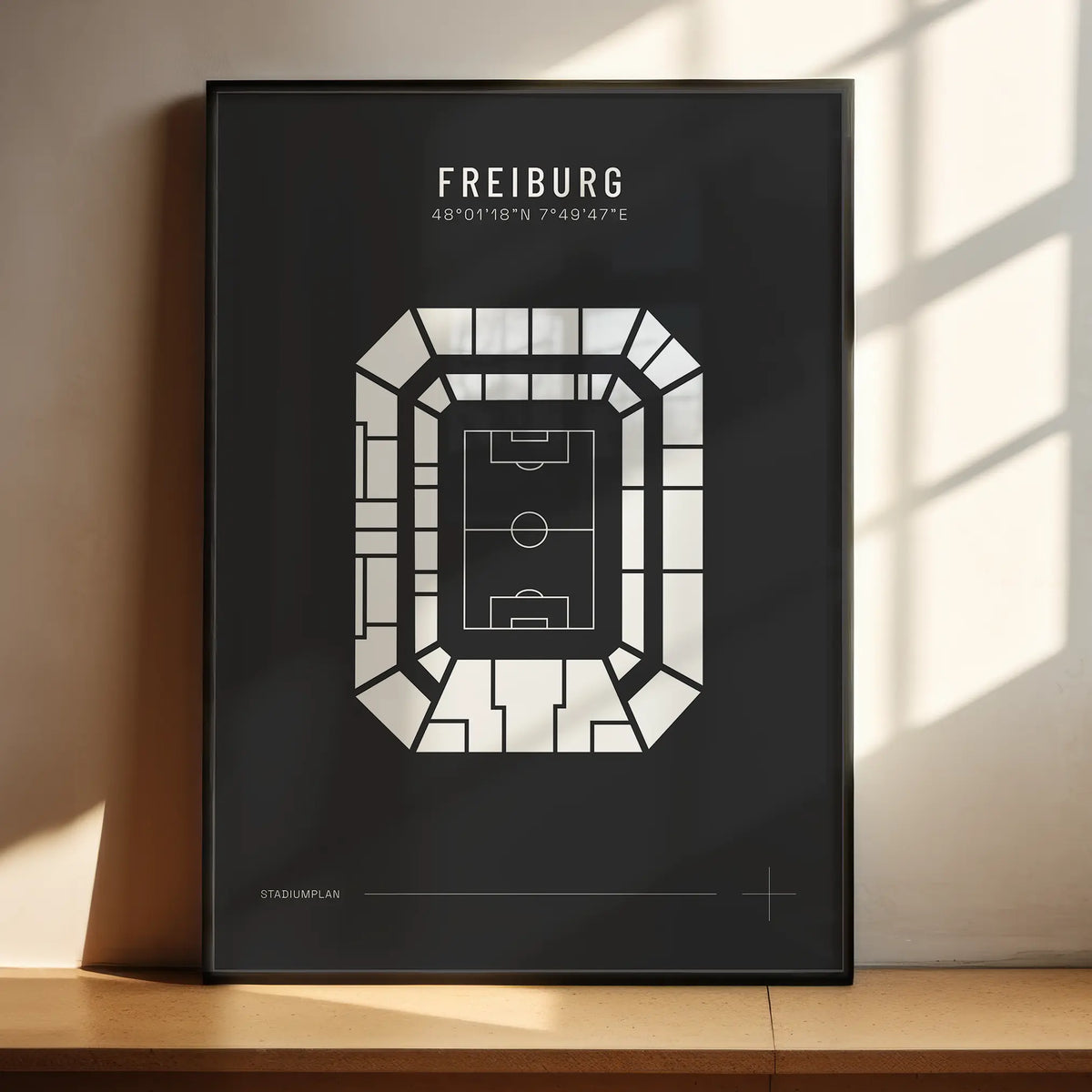 Freiburg — Stadionplan DE / 09