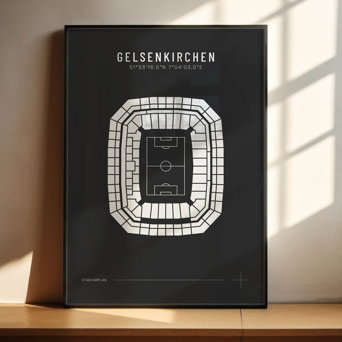 Gelsenkirchen — Stadionplan DE / 10