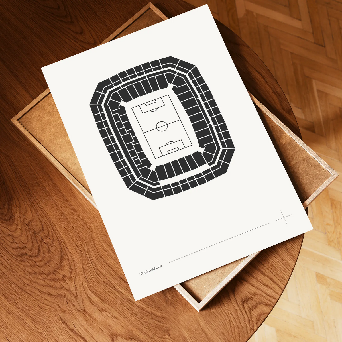 Gelsenkirchen — Stadionplan DE / 10