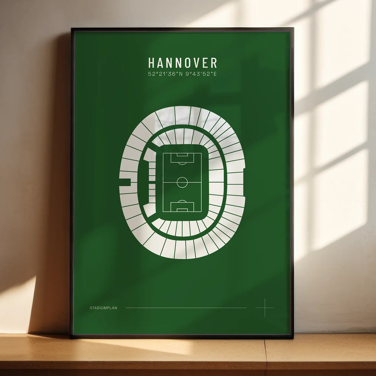 Hannover — Stadionplan DE / 30
