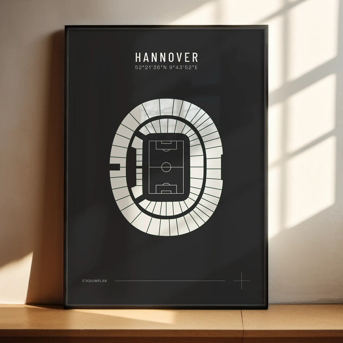 Hannover — Stadionplan DE / 30