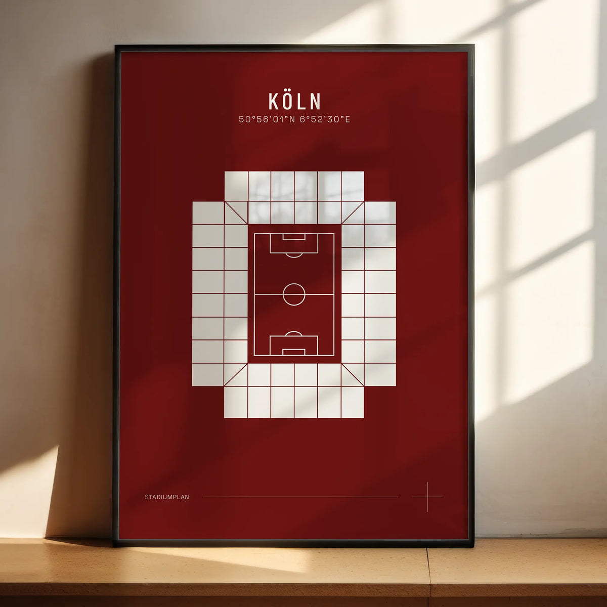 Köln — Stadionplan DE / 14