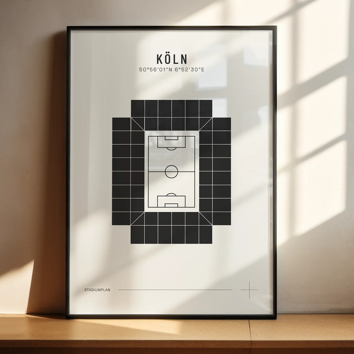 Köln — Stadionplan DE / 14