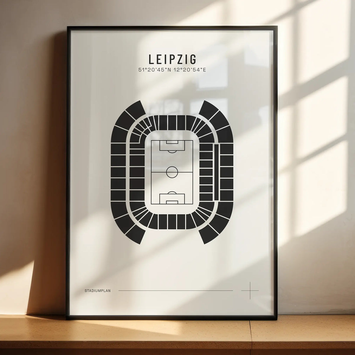 Leipzig — Stadionplan DE / 15