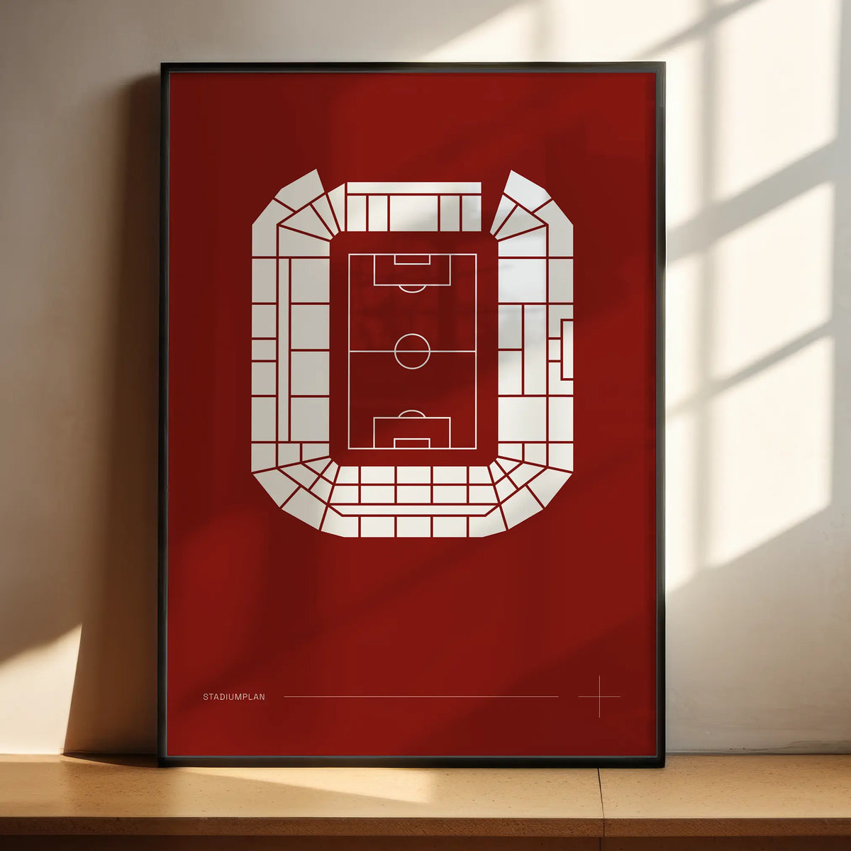 Leverkusen — Stadionplan DE / 16