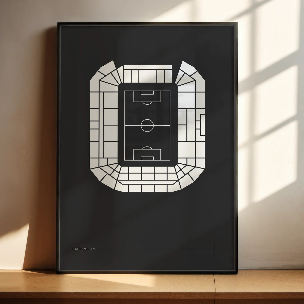 Leverkusen — Stadionplan DE / 16