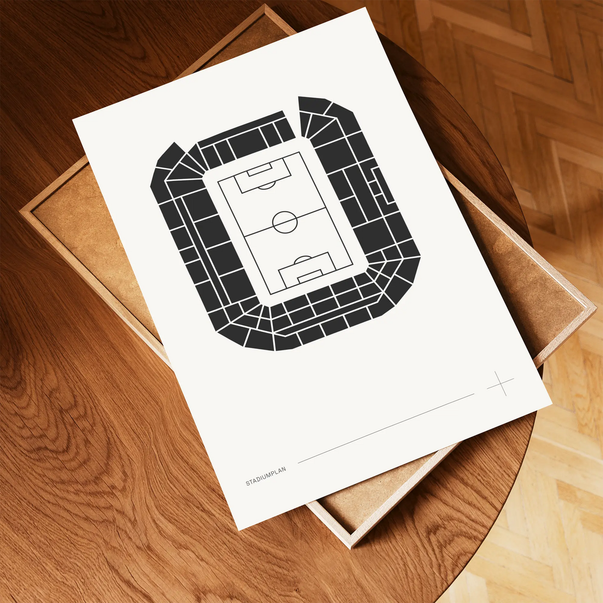 Leverkusen — Stadionplan DE / 16