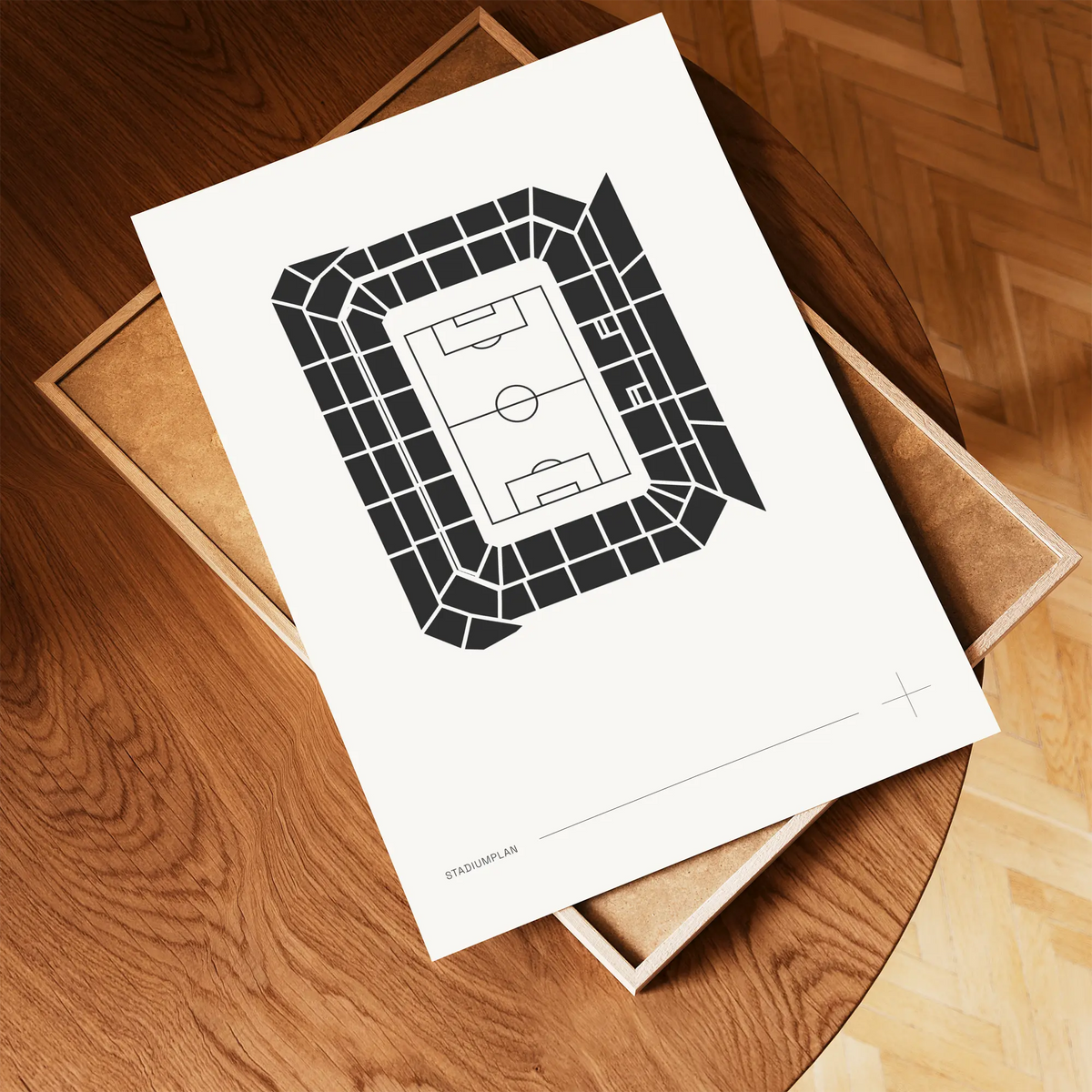 Basel — Stadionplan CH / 3