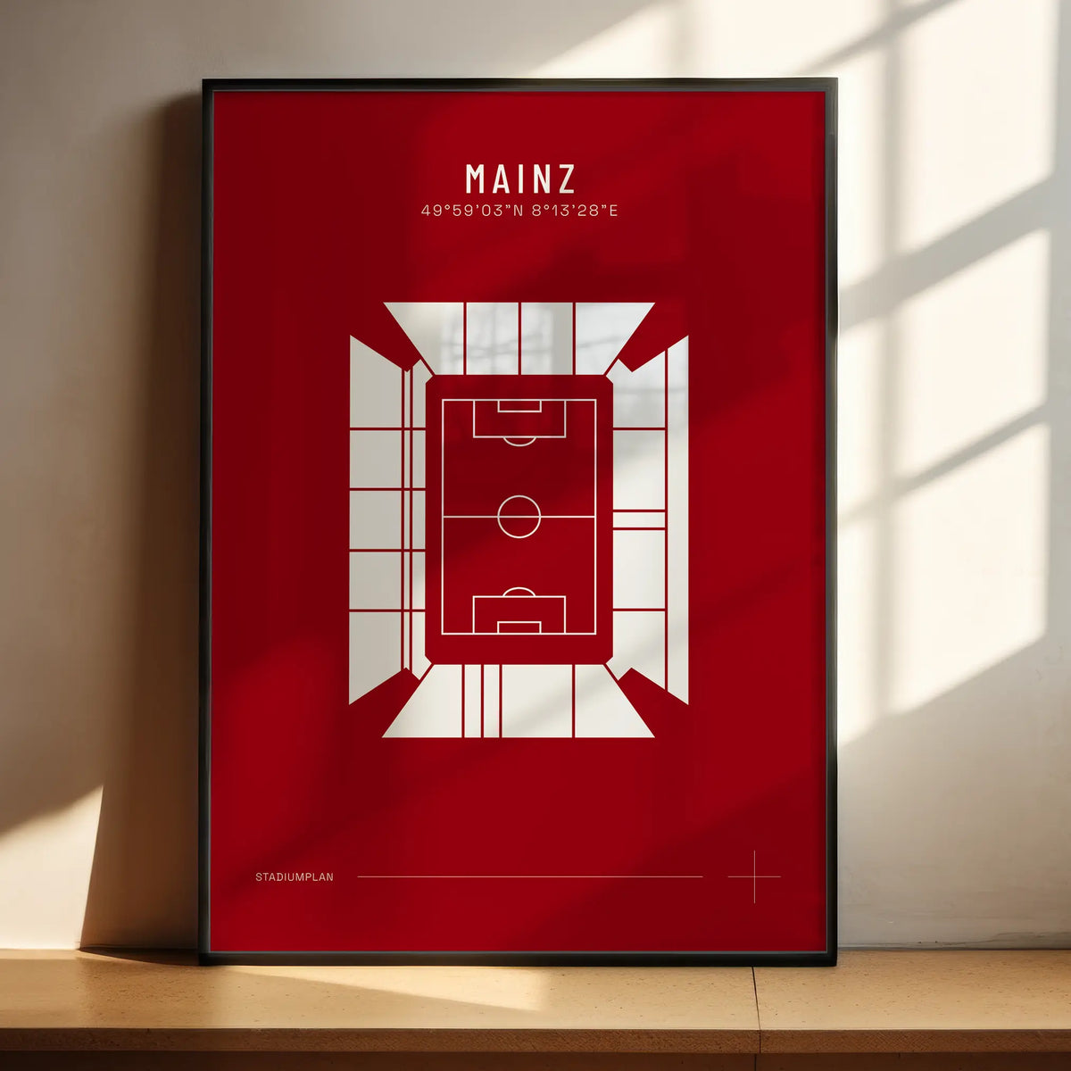 Mainz — Stadionplan DE / 17