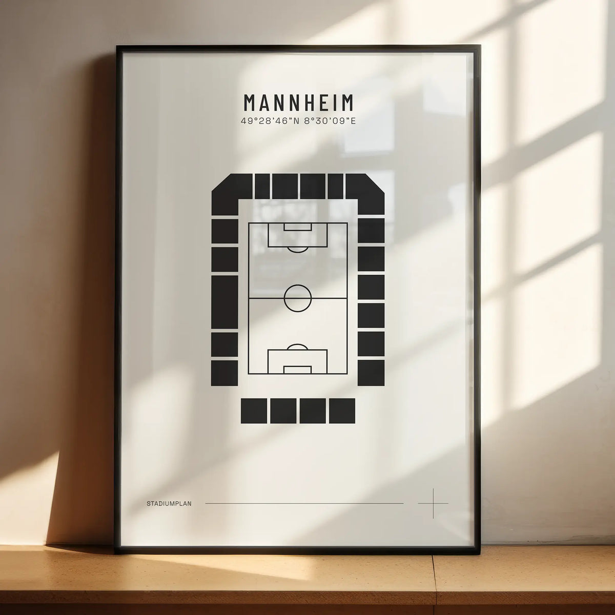 Mannheim — Stadium Plan DE / 32