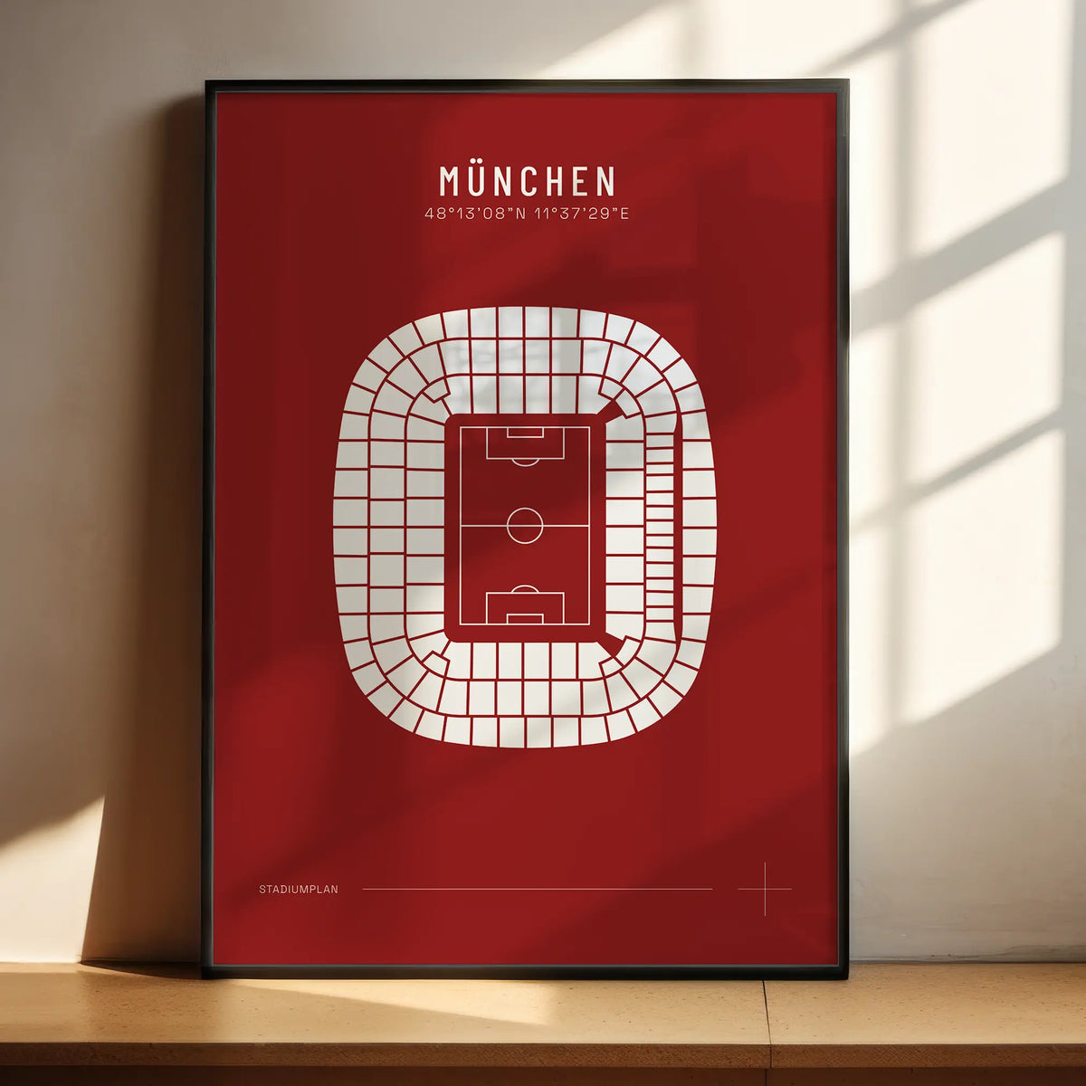 München — Stadionplan DE / 18