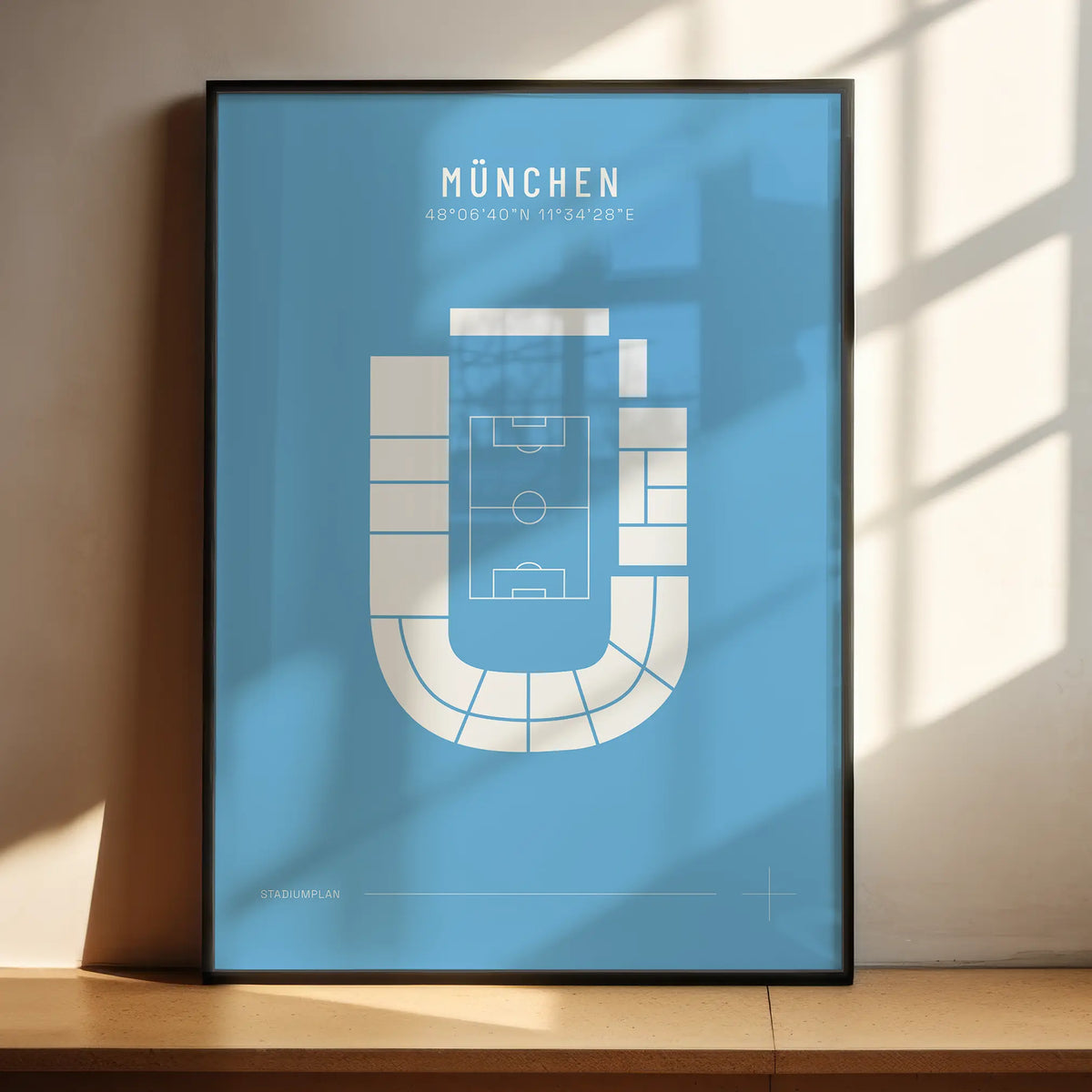 München-Giesing — Stadionplan DE / 19