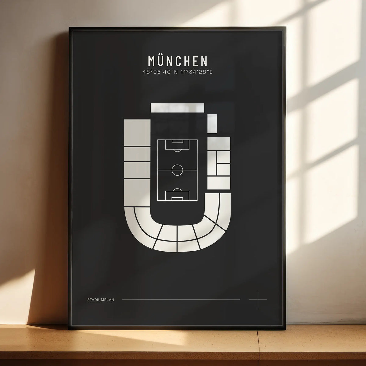 München-Giesing — Stadionplan DE / 19