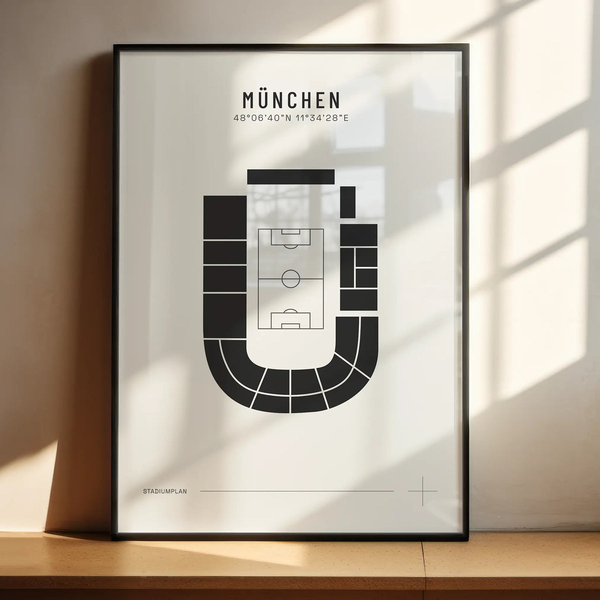 München-Giesing — Stadionplan DE / 19