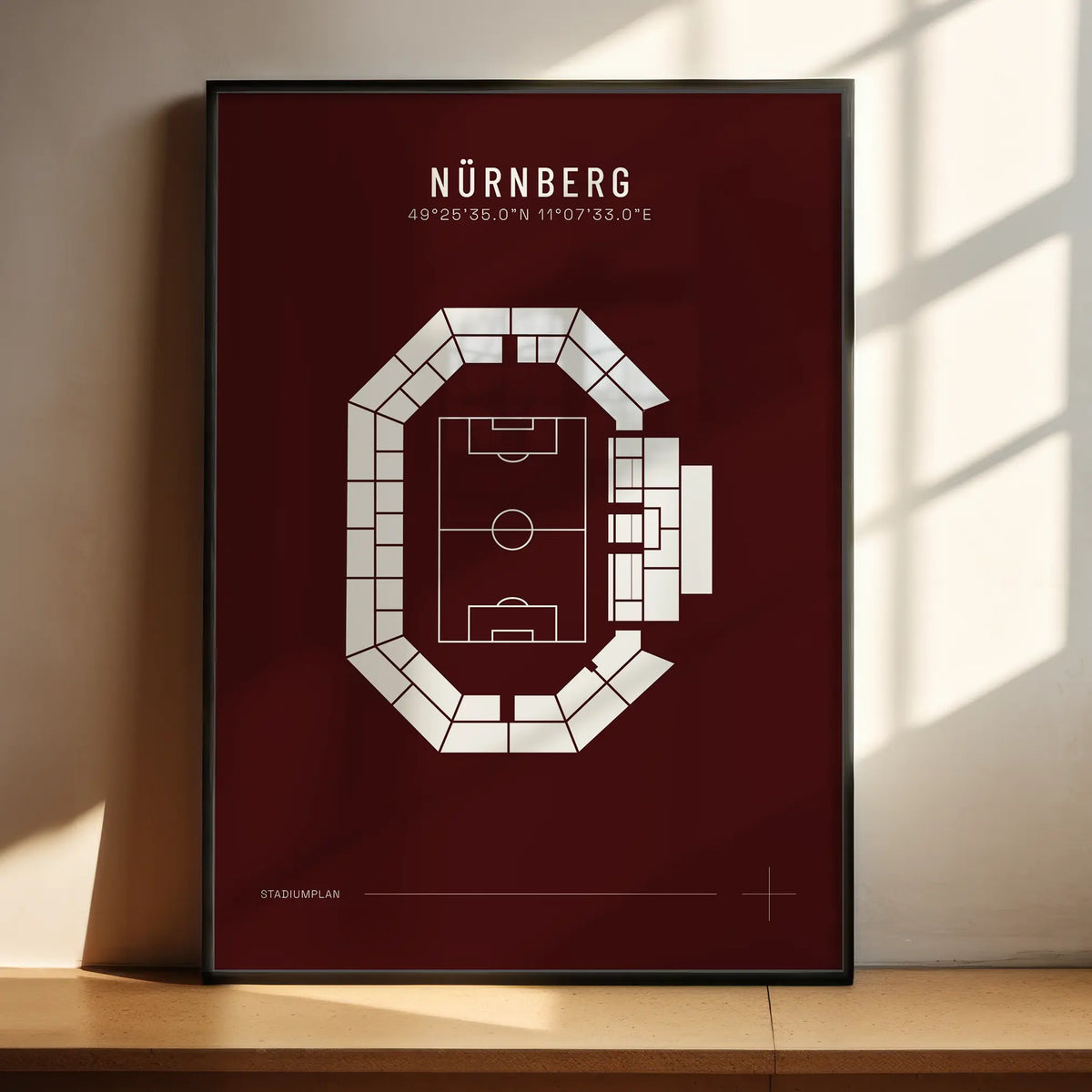 Nürnberg — Stadionplan DE / 22