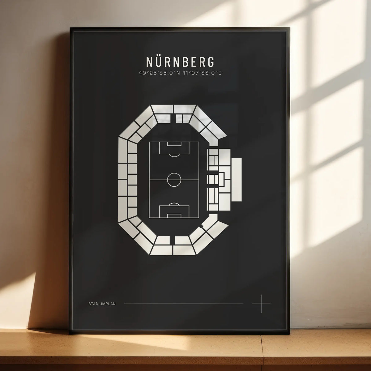 Nürnberg — Stadionplan DE / 22