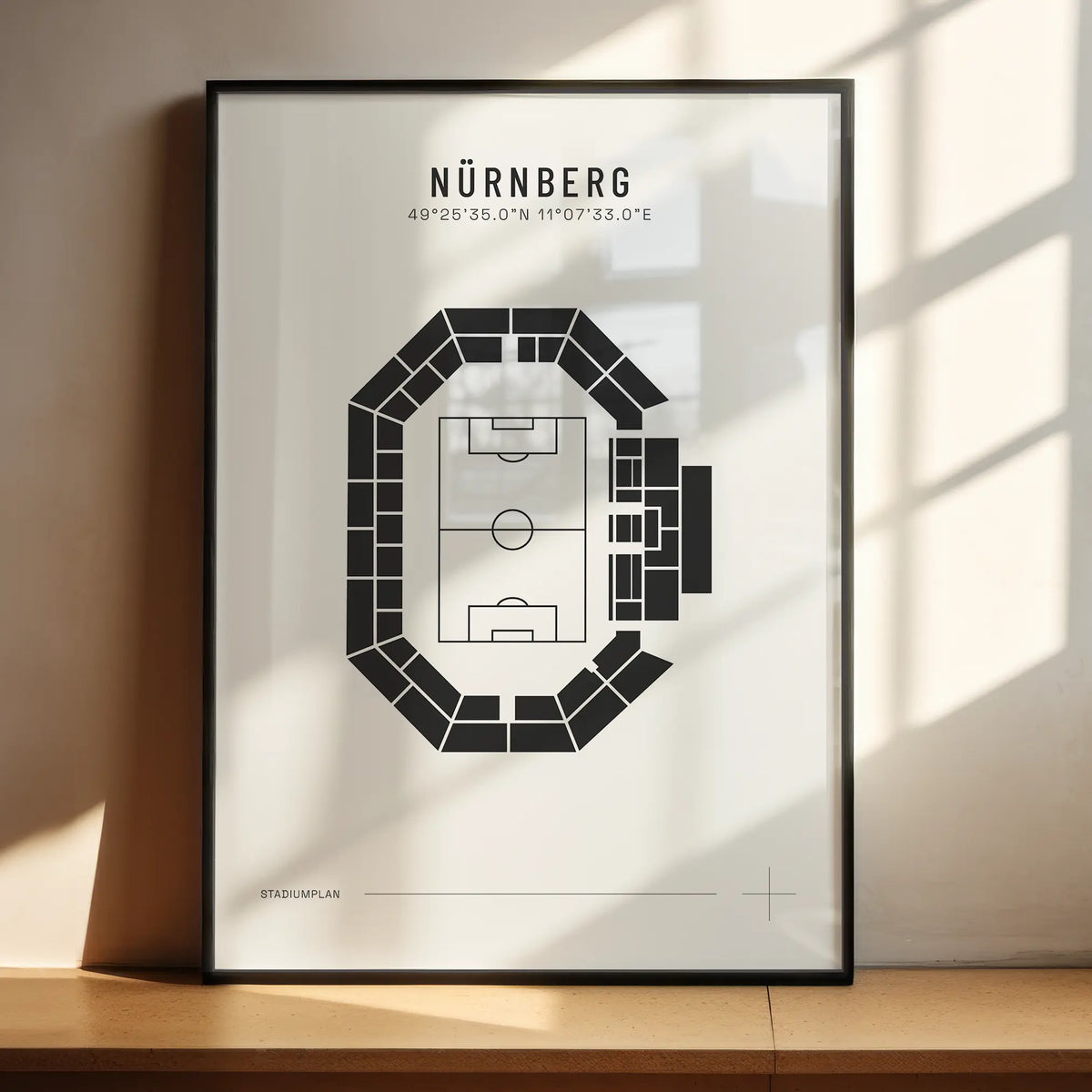 Nürnberg — Stadionplan DE / 22
