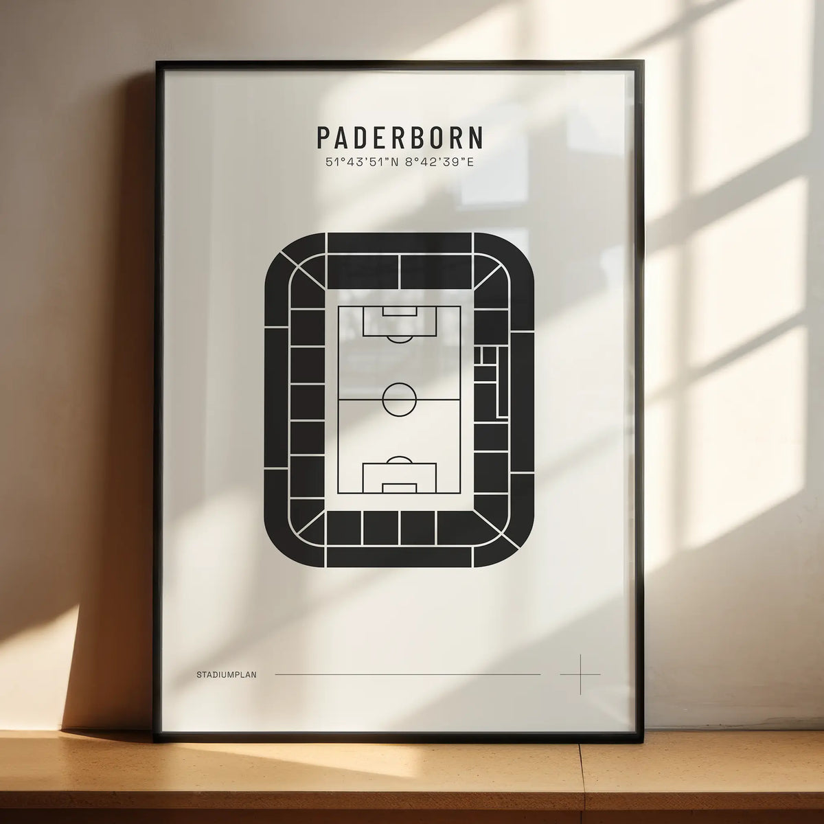Paderborn — Stadionplan DE / 20