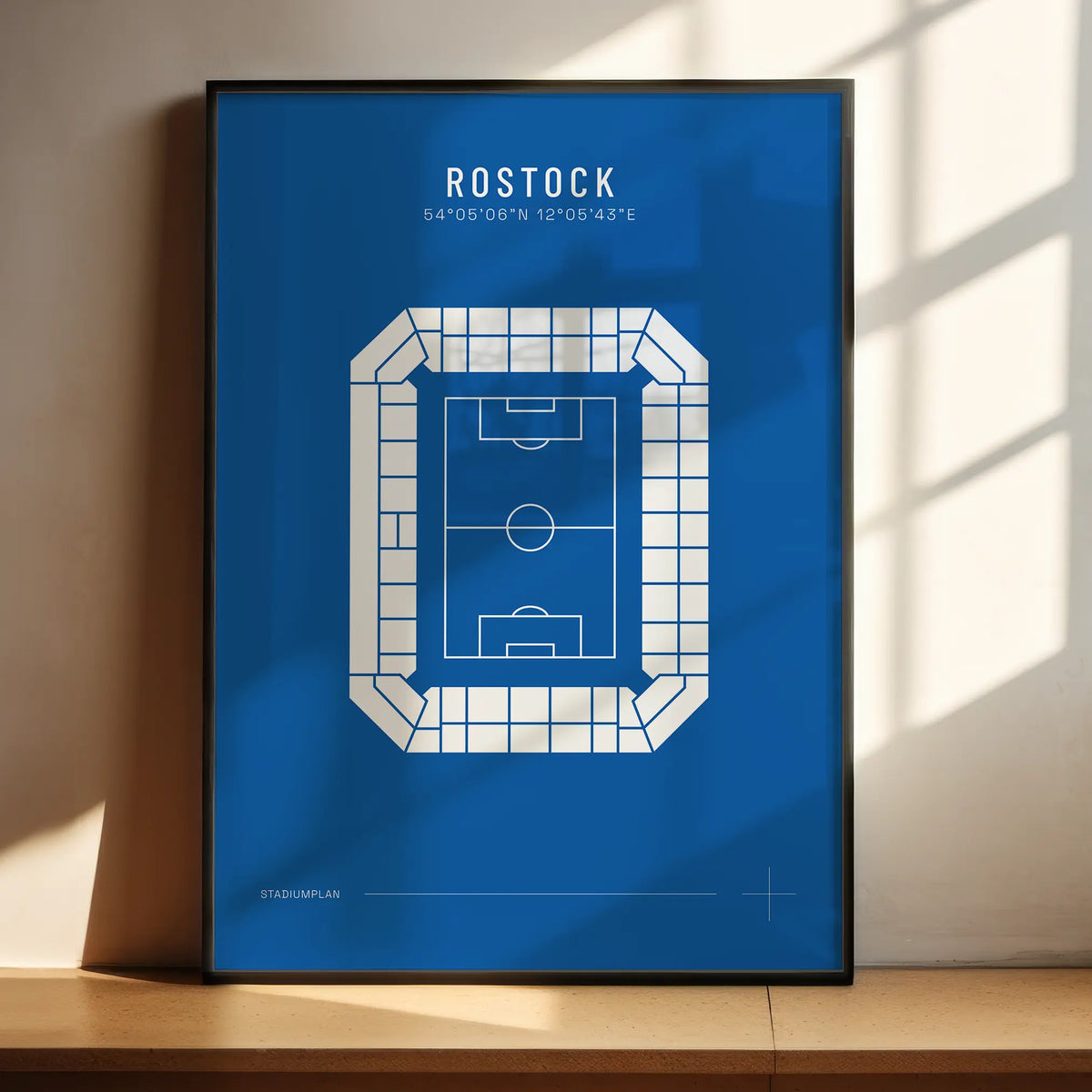 Rostock — Stadionplan DE / 31