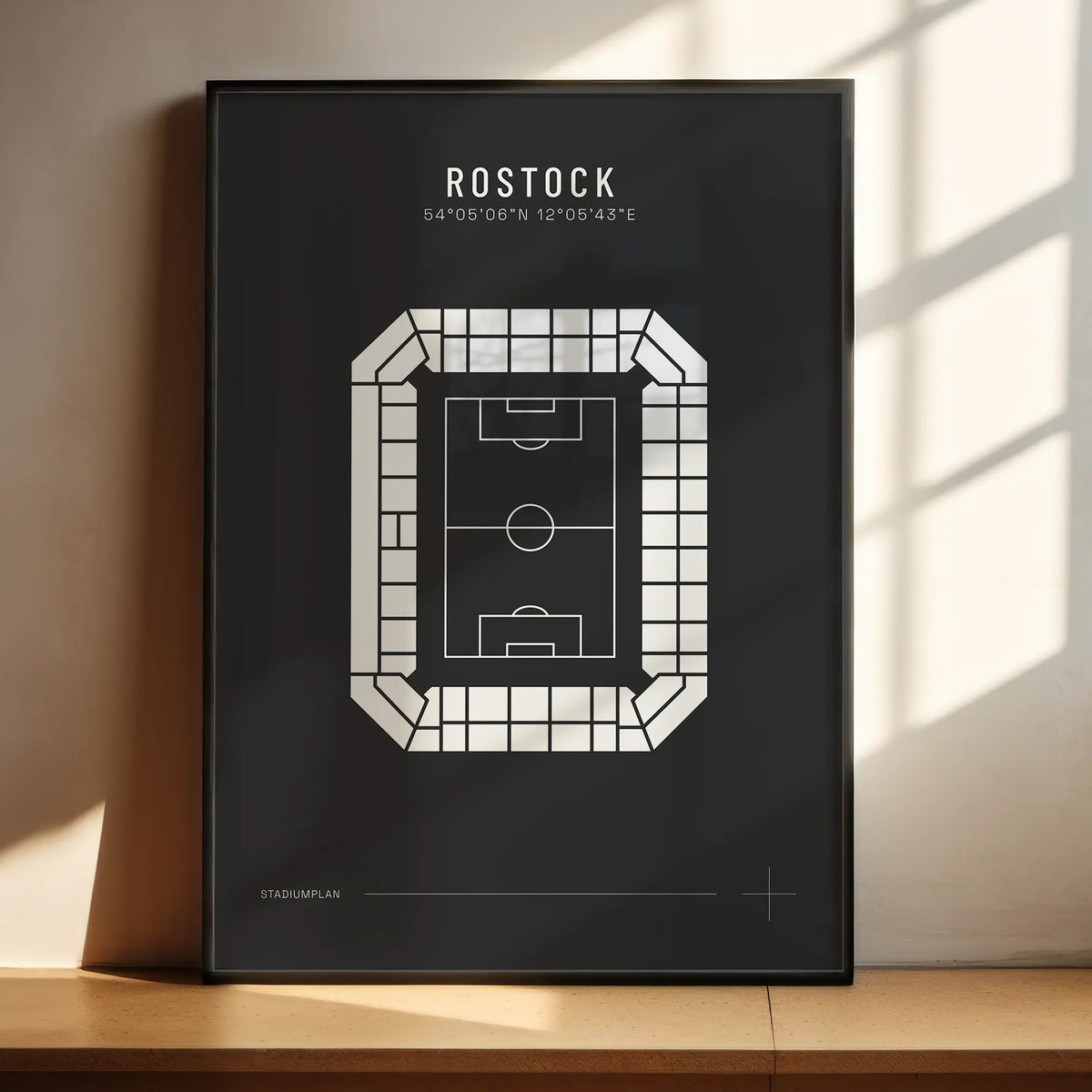 Rostock — Stadionplan DE / 31
