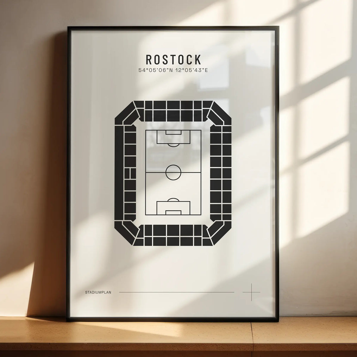 Rostock — Stadionplan DE / 31