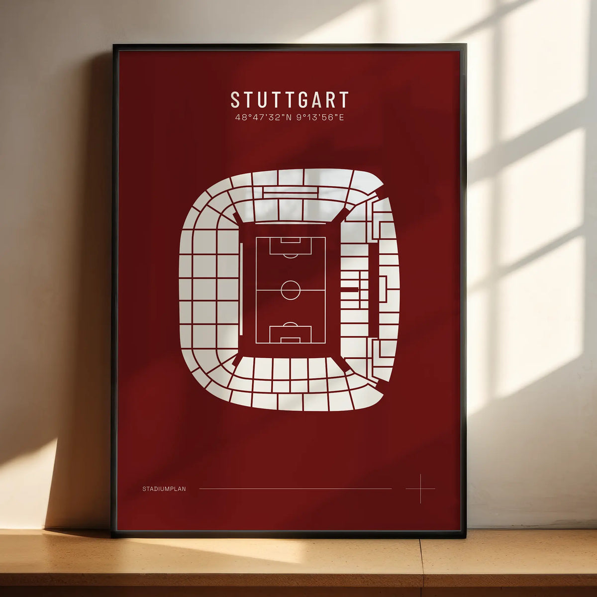 Stuttgart — Stadionplan DE / 21