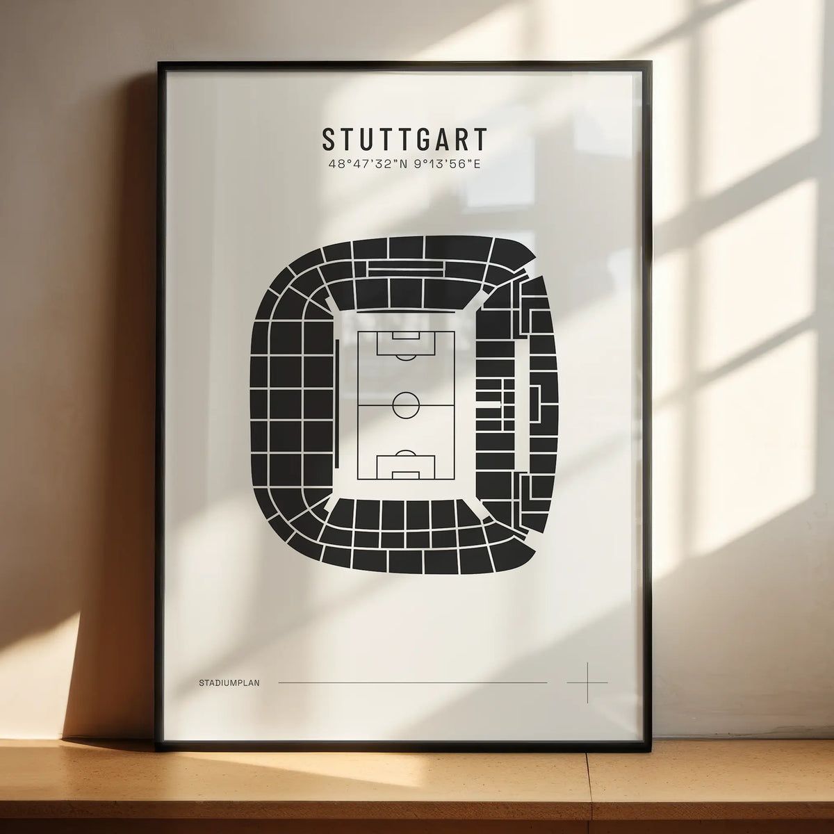 Stuttgart — Stadionplan DE / 21