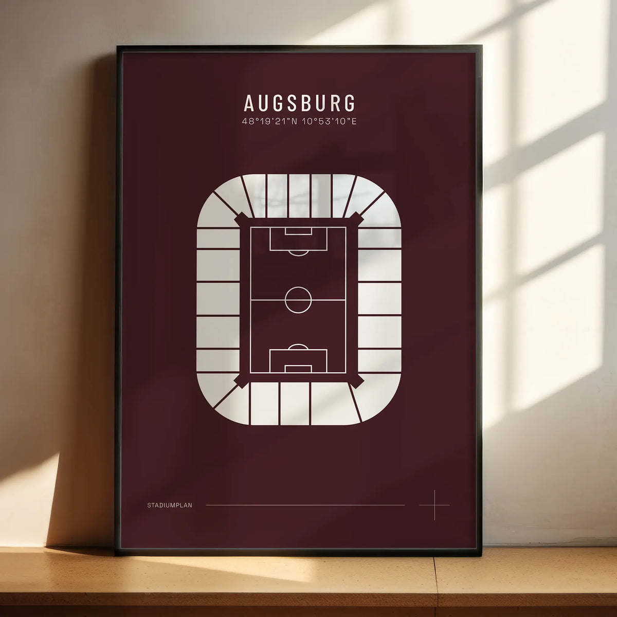 Augsburg — Stadionplan DE / 02
