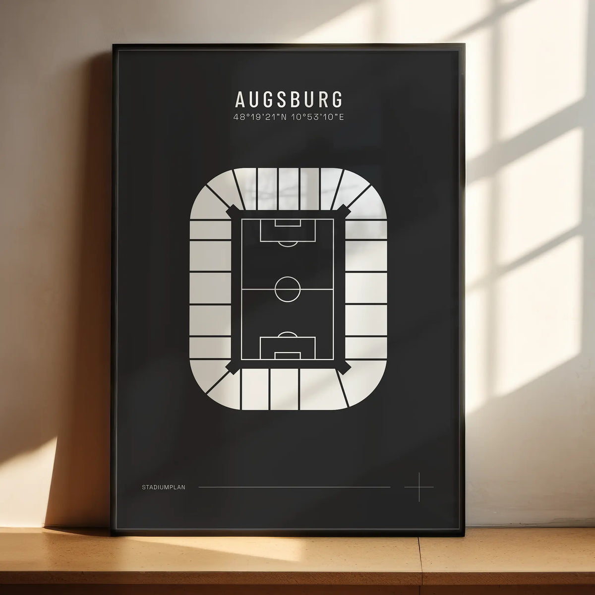 Augsburg — Stadionplan DE / 02