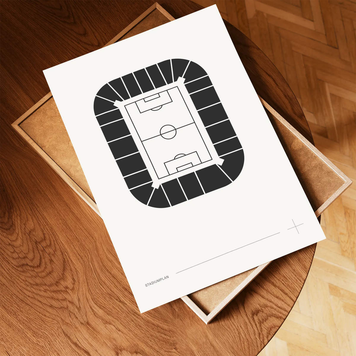 Augsburg — Stadionplan DE / 02