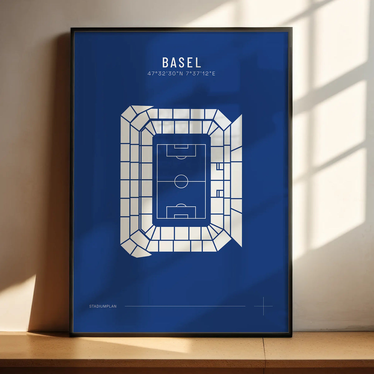 Basel — Stadionplan CH / 3