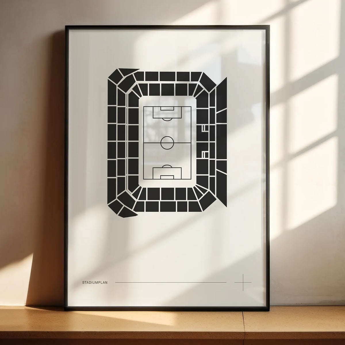 Basel — Stadionplan CH / 3