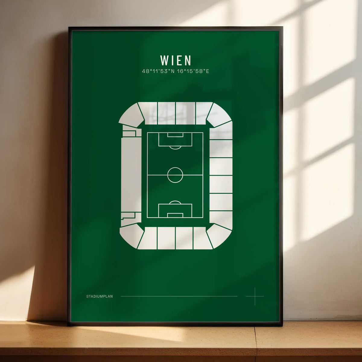 Wien-Hütteldorf — Stadionplan AT / 2